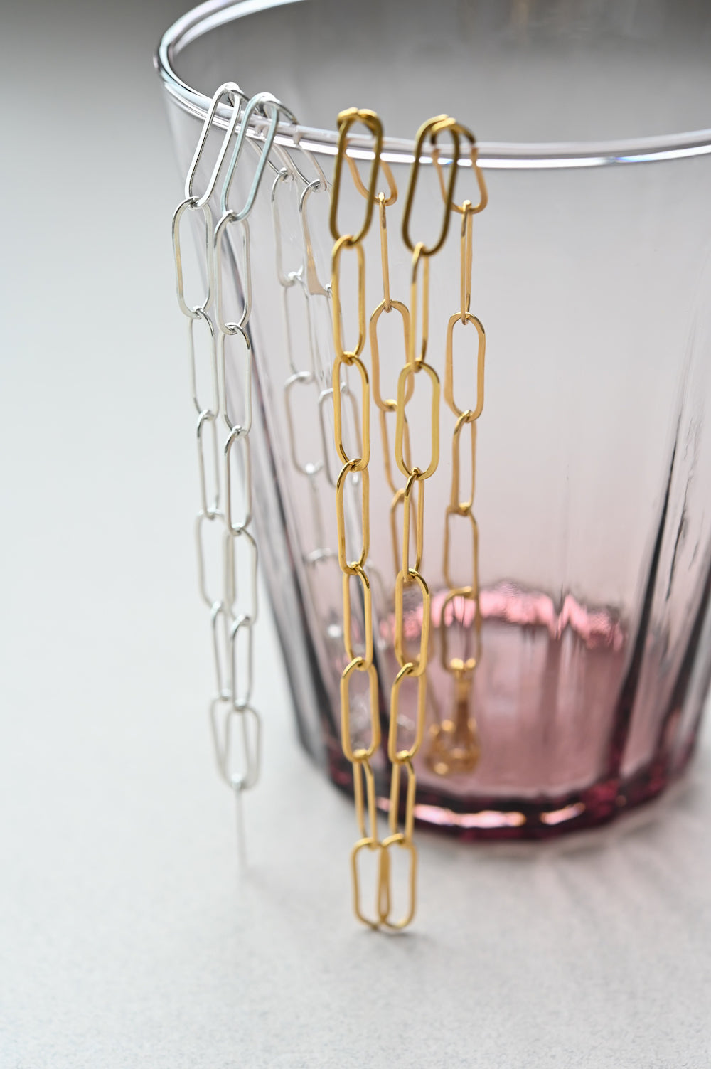 NEW Oversized Paperclip Chain