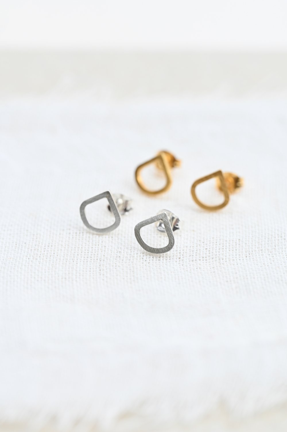 Teardrop Studs