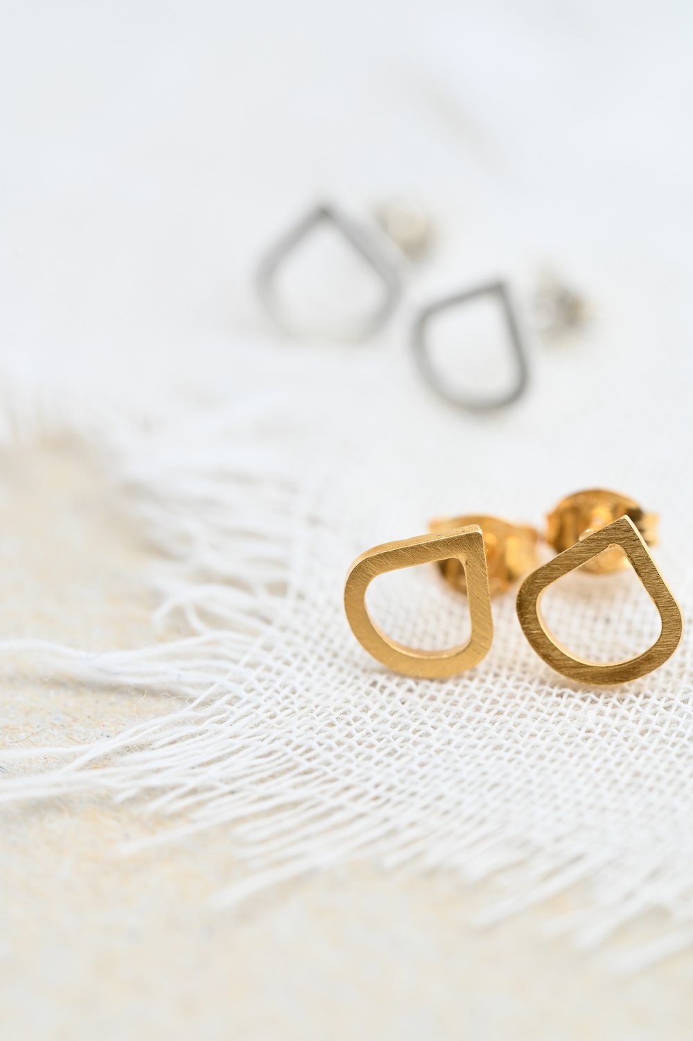 Teardrop Studs,handmade earrings, handmadejewellery, jewellery, teardrop, teardrop earrings, teardrop studs, sterling silver, sterling silver jewellery, gold plated jewellery, gold plated, gold vermeil, gold vermeil jewellery, Charm Collection