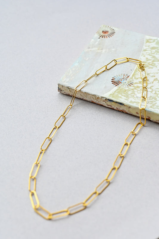 Oversized Paperclip Chain
