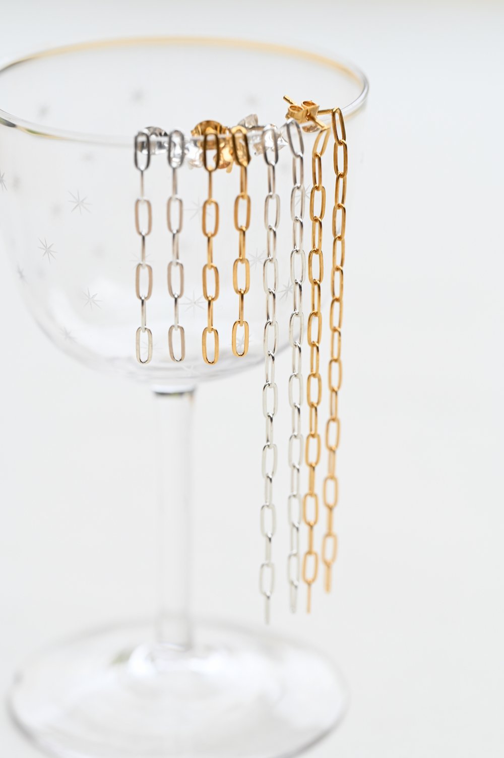 Paperclip Earrings,earrings, paperclip, paperclip jewellery, paperclip earrings, handmade in london, handmade, handmade jewellery, handmade jewellery in london
