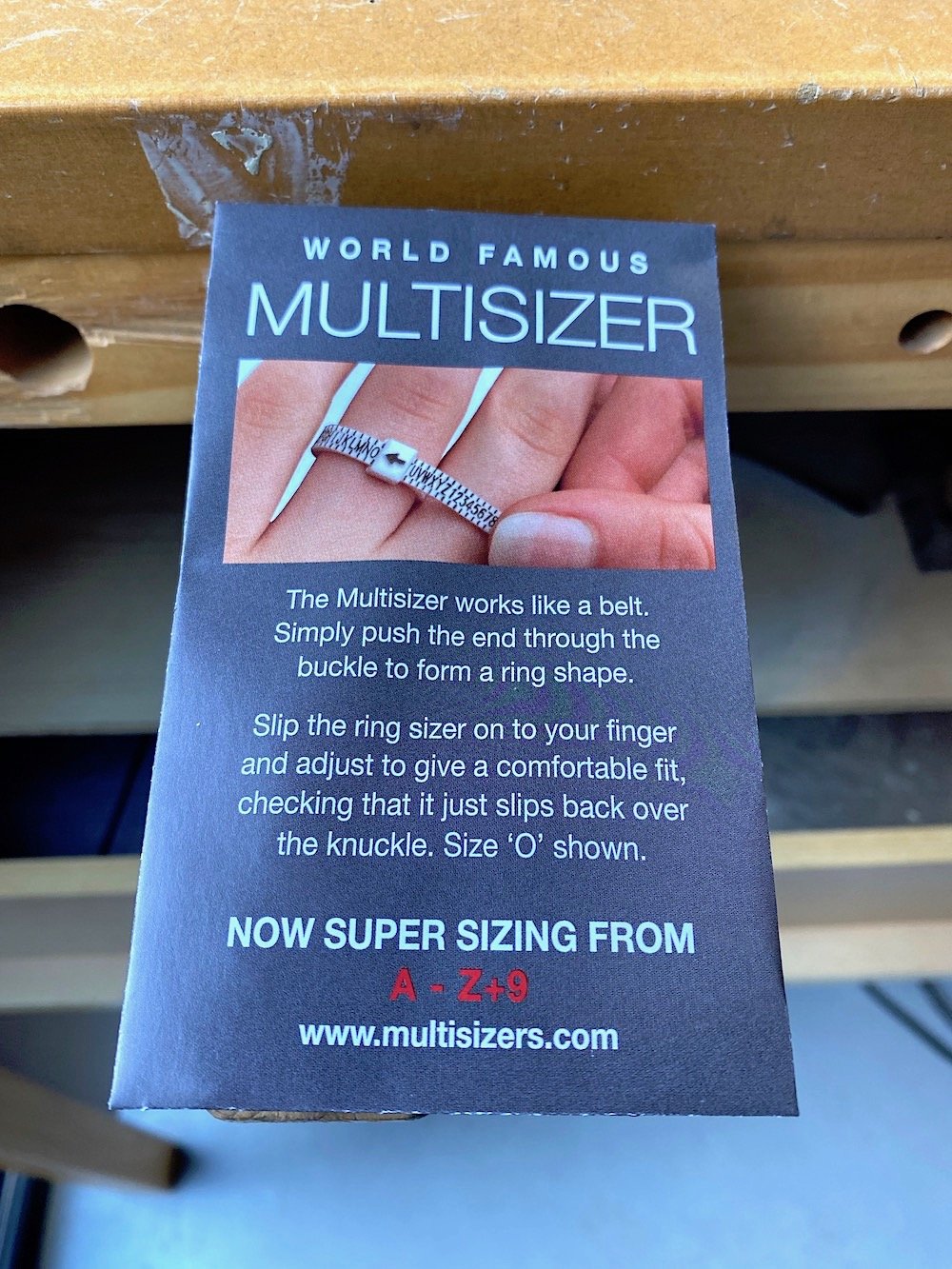 Ring Sizer
